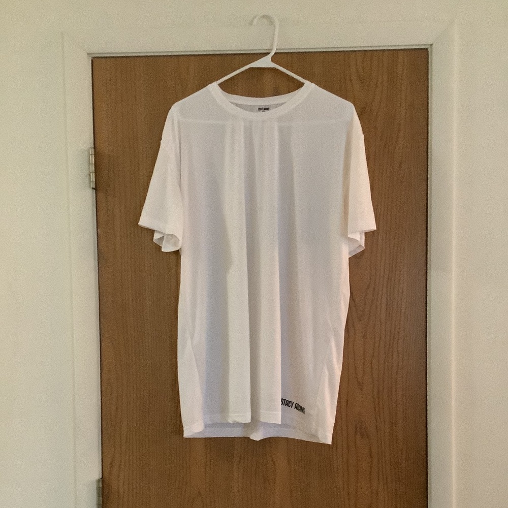 Stacy Adams White Size XXL Shirt